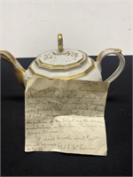 Teapot with French Scenes