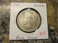 1923 S Silver Peace Dollar