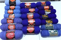 Purple Acrylic Yarn