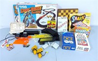 Tyco Dirt Bike Racing Game & Various Children's