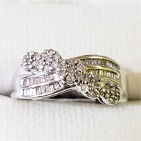 $3000 10K  Diamond(0.55ct) Ring
