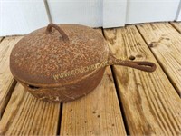 Cast Iron Pan with Lid