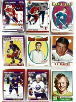 Collection de cartes de hockey OPC 1972 et +