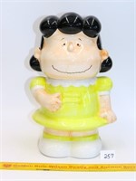 Peanuts Lucy cookie jar by Benjamin & Medwin Inc,