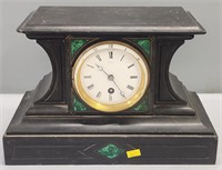 Napoleon Paris Antique Slate Shelf Clock