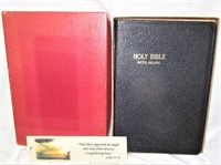 Holy Bible with Helps in Sleeve