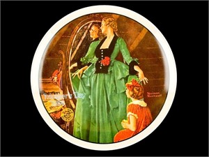 Norman Rockwell "Grandma's Courting Dress" Plate