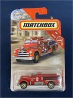 Matchbox MBX Rescue  Seagrave Fire Engine Red