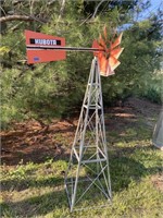 7' Windmill With Added Kubota Decals
