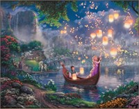 Disney Tangled Art Print By Kinkade Studios