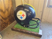 Steelers helmet desk lamp