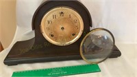 Waterbury Mantle Clock (Has Key & Pendulum,