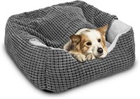 Rectangle Cave Hooded Blanket Puppy Bed