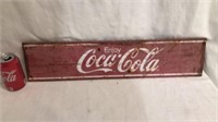 Vintage tin coke