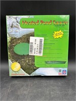 New in Box Heated Pond Saucer