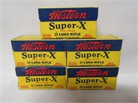 5 Boxes of Western Super-X 22LR
