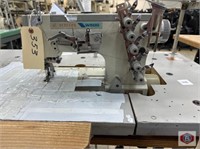 SEW MACH MAQ COSER, Head, motor and table PEGASUS