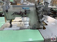 SEW MACH MAQ COSER, Head, motor and table PEGASUS