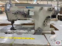 SEW MACH MAQ COSER, Head, motor and table PEGASUS