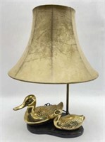 Brass Duck Lamp