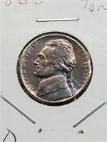 Toned 1986-S Proof Jefferson Nickel