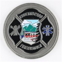 FIRE DEPARTMENT CHALLENGE COIN