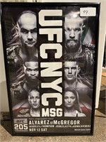 UFC 205 NYC Alvarez VS Mcgregor fight poster