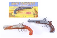 Flintlock Toy Cap Guns: Hubley, Bauer-Spielwaren &