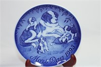 1993 B&G Mother's Day Collector Wall Plate