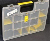 Stanley Plastic Multi Compartment Storage Box New