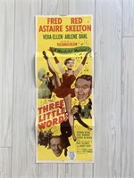 Three Little Words original 1950 vintage movie pos