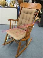 Granny's vintage maple rocker