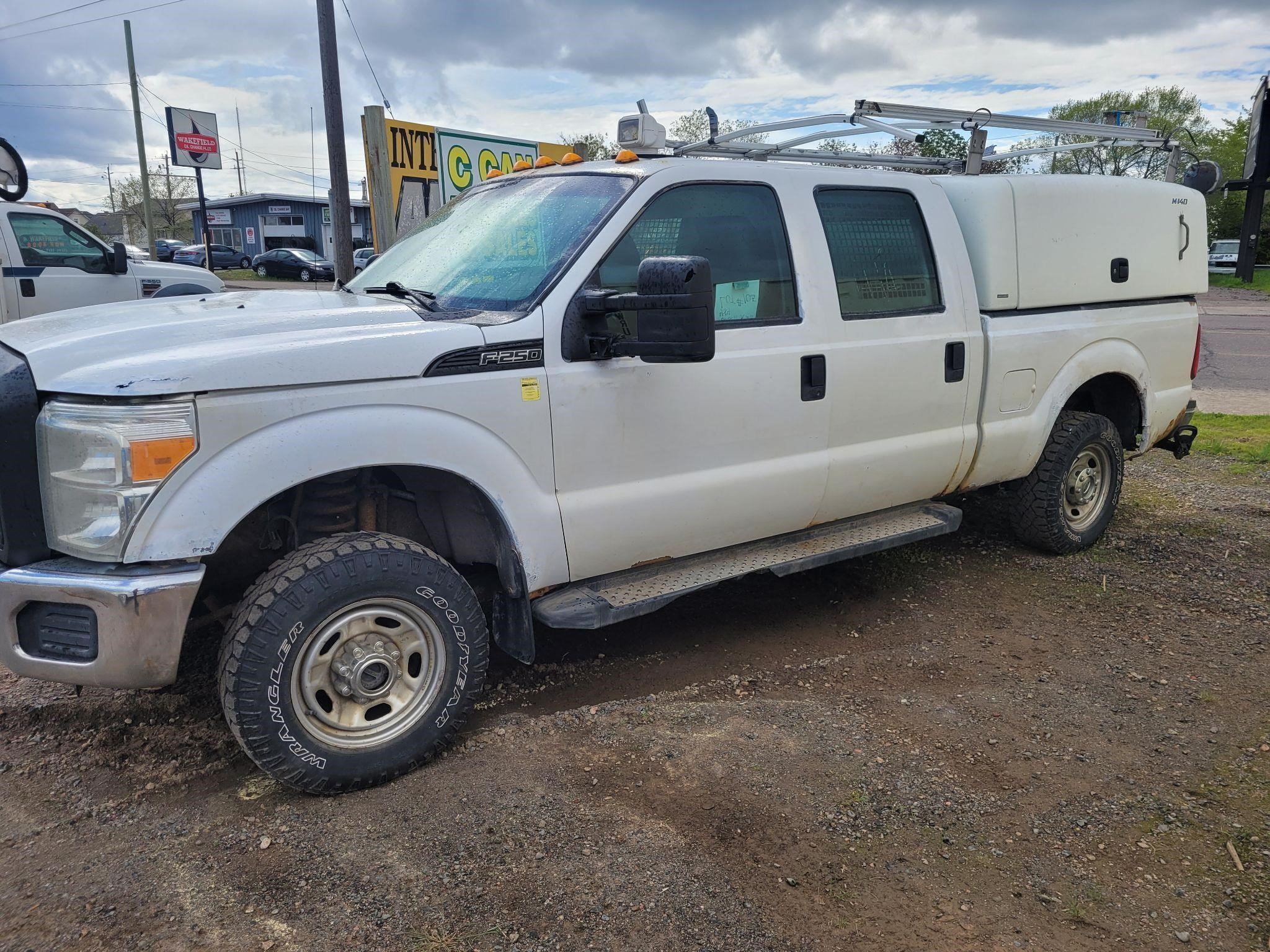 2012 Ford F250 Pickup Truck with Service box