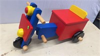 USED WOODEN TODDLERS TRIKE--NO SHIPPING
