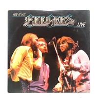 Vinyl Record: Bee Gees Here At Last Live