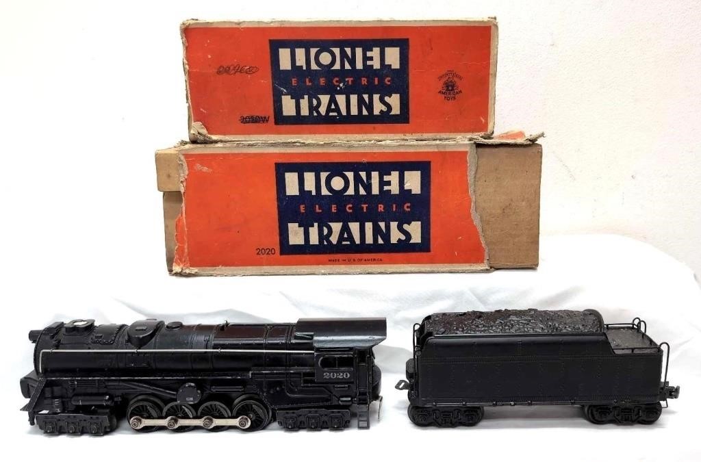 May 25th Toy train auction