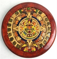 Mesoamerican Mexico Mayan Aztec God Calendar