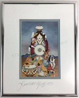 Lawrence Vargas Pencil Signed Storyteller Print