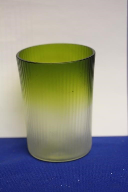 Victorian Satin Artglass Tumbler