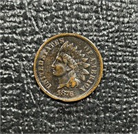 1876 US Indian Cent