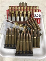 55 Rounds Assorted Rifle Ammo