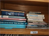Shelf Vintage Civil War Books