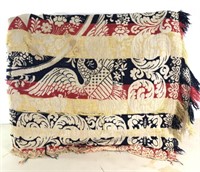 Civil War Era Coverlet "Baltimore" Blanket