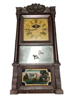 Wall Clock, C & L C Ives, Bristol Conn, 1830-1838