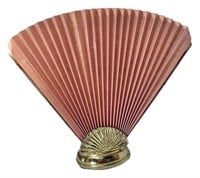 Vintage Acordian Lamp Base/Shade