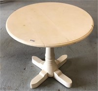 Round White Table 29 x 27”