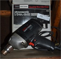 Craftsman 1/2" 3/8hp Cordeed Drill