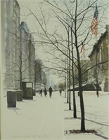 Betty C Boyle Ltd Ed Print "Fifth Avenue Shadows"