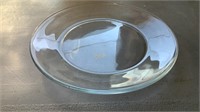 100- 8" Clear Glass Plates