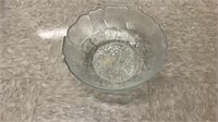 4- 10" Glass Fleur Bowl